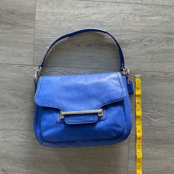 Coach Blue F27481 Shoulder Bag - Picture 8 of 14